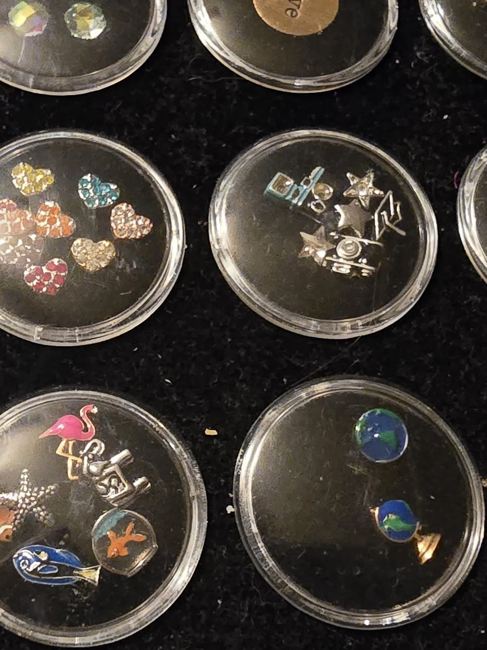 Floating memory locket charms, lockets, and interchangeable BUNDLE PRICE